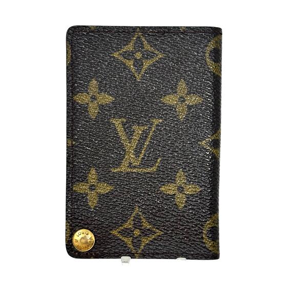 Louis Vuitton LV Monogram Porte Cartes Credit Pression Card Holder - Picture 2 of 9